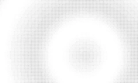 Monochrome gradient halftone dots background. Overlay png illustration. Abs.. Illustrazione stock
