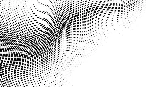Monochrome gradient halftone dots background. Overlay png illustration. Abs.. Illustrazione stock