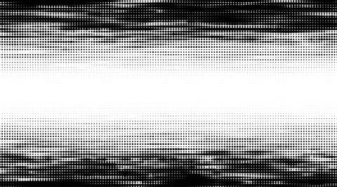 Monochrome gradient halftone dots background. Overlay png illustration. Abstract Stock Photos