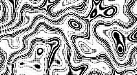Monochrome gradient halftone dots background. Overlay png illustration. Abs.. Stock Photos