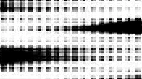 Monochrome gradient halftone dots background. Overlay png illustration. Abstr Stock Photos