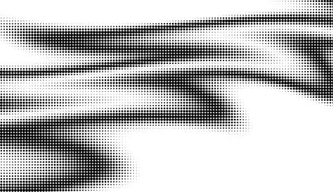 Monochrome gradient halftone dots background. Overlay png illustration. Abs.. Stock Photos