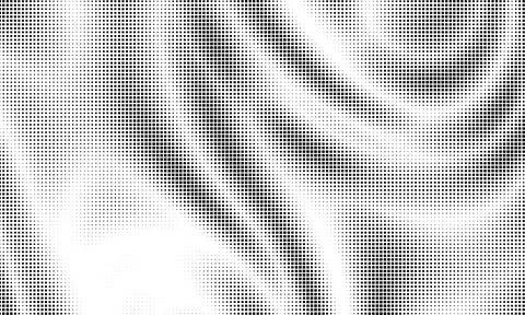 Monochrome gradient halftone dots background. Overlay png illustration. Abstr Stock Photos