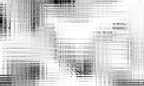 Monochrome gradient halftone dots background. Overlay png illustration. Abstr Stock Photos