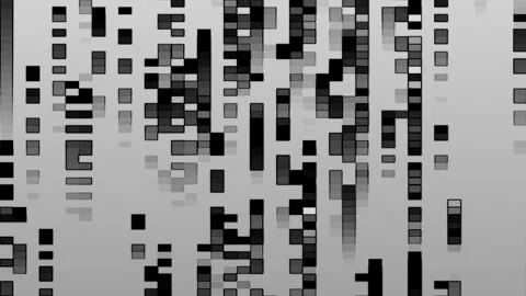 Monochrome Grey Moving Grid Composition Vertical Movement Motion Background 動画素材 300319032