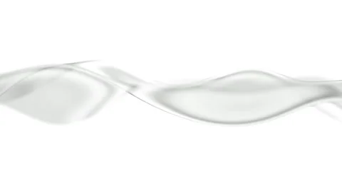 Monochrome grey waves in a seamless loop Stock-Footage 63186510