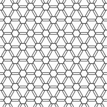 Monochrome grid seamless pattern Stock Illustration