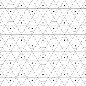 Monochrome grid seamless pattern Stock Illustration