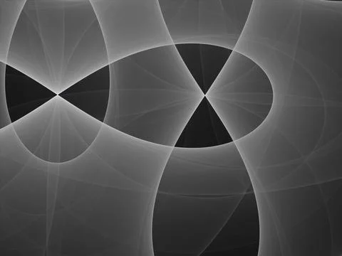 Monochrome Infinity Stock Illustration