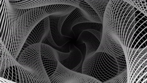 Monochrome Lines 4K 05 Stock Footage 101262763