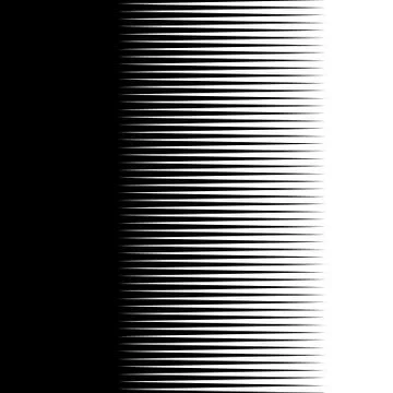 Monochrome lines pattern, vertically seamless. Straight parallel horizontal l Stock Illustration