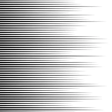 Monochrome lines pattern, vertically seamless. Straight parallel horizontal l Stock Illustration