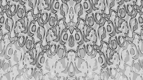 Monochrome Liquid Abstract Fluid Waves Pattern Background Video stock 346602358