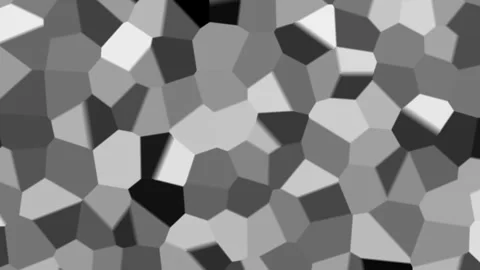 Monochrome Low Poly Polygons Geometric Texture Loop 스톡 동영상 347516699