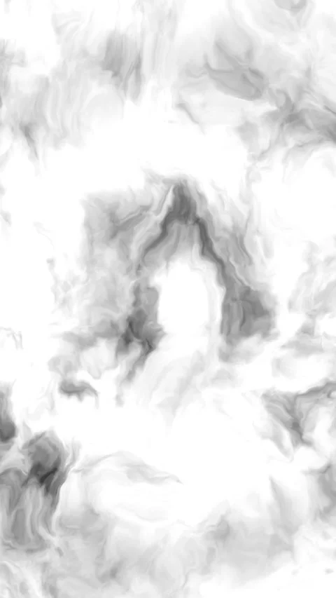 Monochrome Marble Flow Vertical Stock Footage 336313923