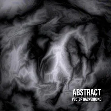 Monochrome marble texture glitch vector background. Smooth silky effect. Data Ilustración de archivo