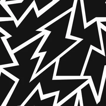 Monochrome mosaic seamless pattern Stock Illustration