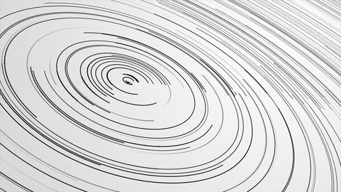 Monochrome orbital lines Stock Illustration