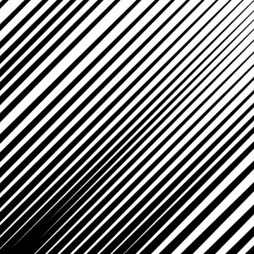 Monochrome, parallel lines abstract geometric pattern. EPS 10 vector Stock Illustration