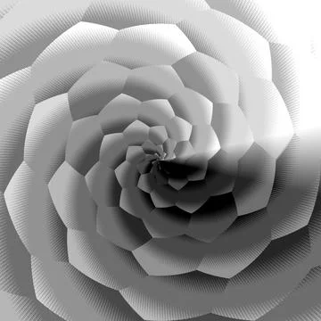 Monochrome pattern design for any interior decoration Stock Illustration