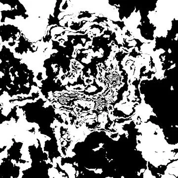 Monochrome pattern design for floor tiles Stock Illustration