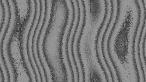 Monochrome pattern of flowing lines. Noisy texture. 3D render. Stock Illustration