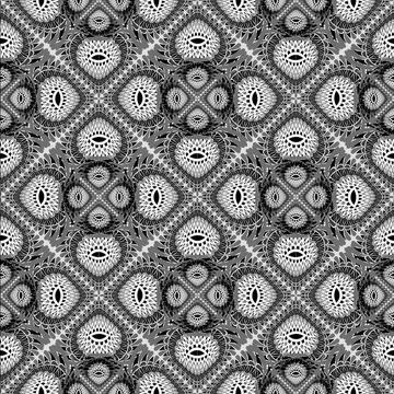 Monochrome pattern Stock Illustration