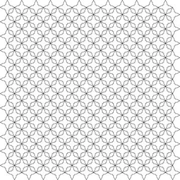 Monochrome pattern with thin lines. Linear texture Illustrazione stock