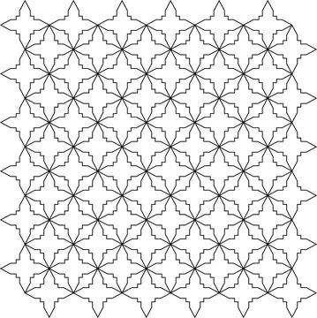 Monochrome pattern with thin lines. Linear texture Illustrazione stock