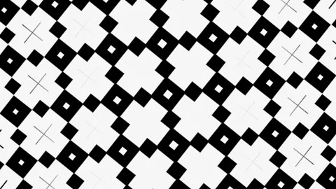 Monochrome patterns and ornaments made of abstract rays of light and lines. Magi Stock Footage 247942892