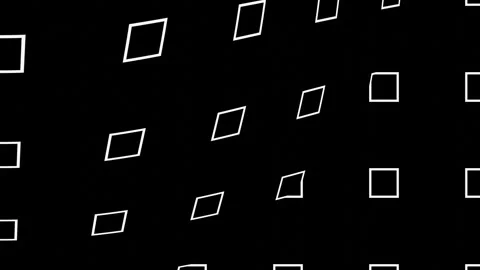 Monochrome patterns and ornaments made of abstract rays of light and lines. Loop Stock Footage 247942902
