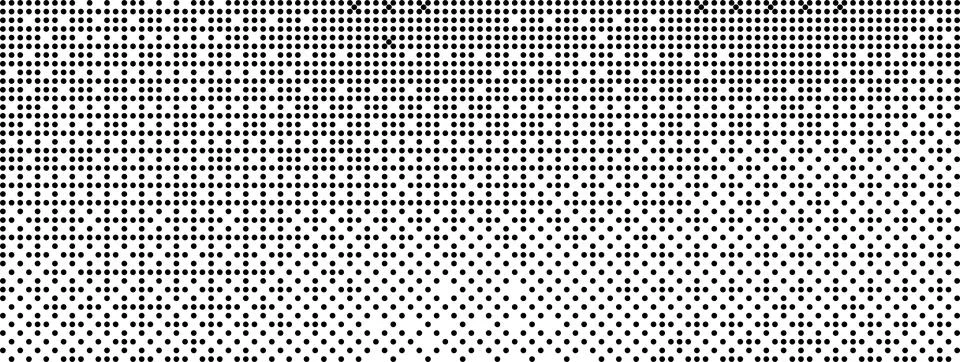 Monochrome pixel bitmap gradient. Black and white pixelated texture with di.. Stock Illustration