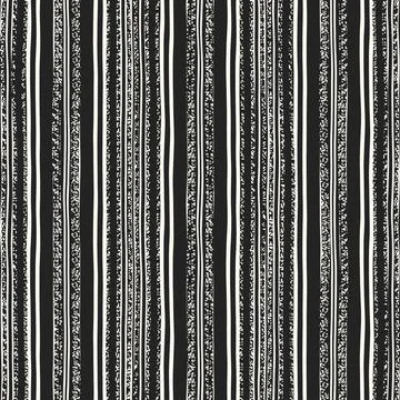 Monochrome Pixel Glitch Effect Textured Striped Pattern Illustrazione stock