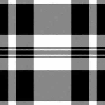 Monochrome plaid pattern. Classic checkered design ideal for backgrounds, tex 스톡 일러스트