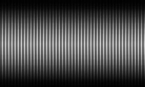 Monochrome refractive illusion with vertical ribbed glass texture Stock Illustration