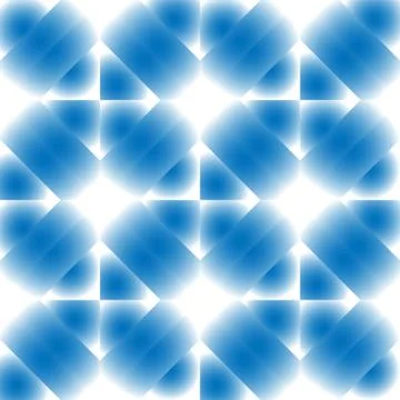 Monochrome repeatable geometric pattern with fade effect Stock Illustration