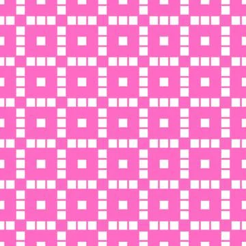 Monochrome repeatable pattern with structure of squares Illustrazione stock