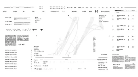 Monochrome schematic of a skeleton against a white background Stock Footage 264897070