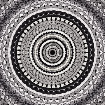 Monochrome seamless pattern background.Unique logo. Seamless pattern with a g Illustrazione stock