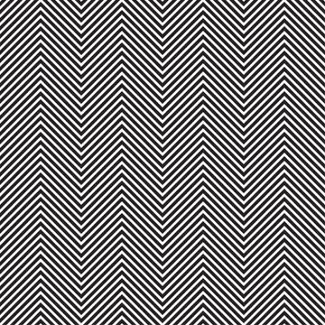 Monochrome seamless pattern. Scandinavian black and white ornament. Retro Stock Illustration