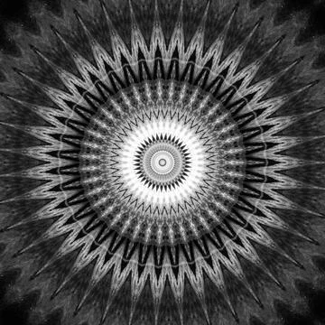 Monochrome seamless pattern Seamless pattern background.Circle Unique logo. S Illustrazione stock
