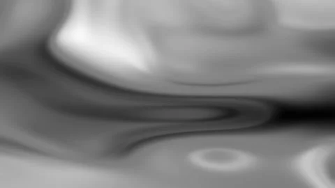 Monochrome Silver Marble Liquid Abstract 4K Motion Background Stock Footage 340544890