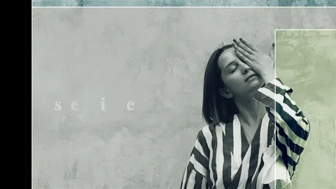 Monochrome Slideshow After Effects素材