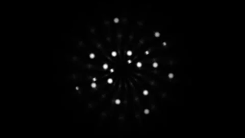 Monochrome spiral data flow visualization for seamless Stock Footage 341818811