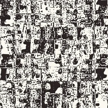 Monochrome Splattered Effect Textured Pattern 스톡 일러스트