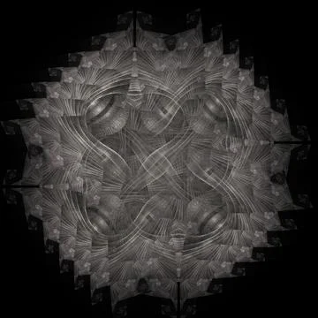 Monochrome Spore Stock Illustration