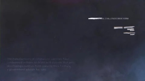 Monochrome stop motion background, darkness Stock Footage 303394542