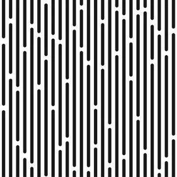 Monochrome stripes seamless pattern Stock Illustration