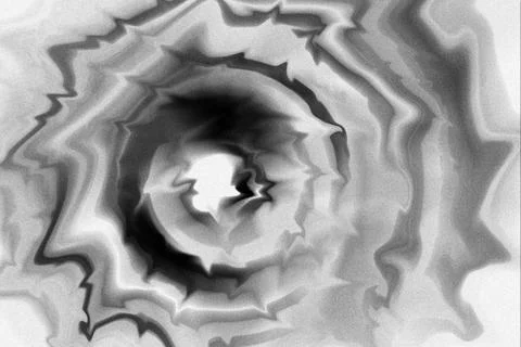 Monochrome Swirling Vortex Texture Background Stockillustratie