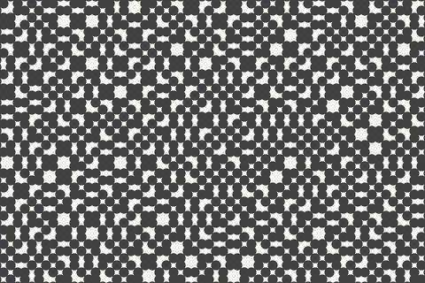 Monochrome technology background, abstract geometric random bg, seamless ve.. Illustrazione stock